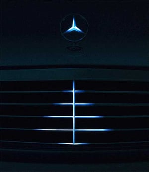 MDF Mercedes Christmas Design - Evans Graphics