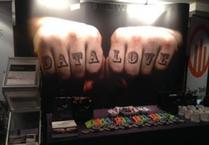 MDF tattoo exhibition stand - Evans Graphics